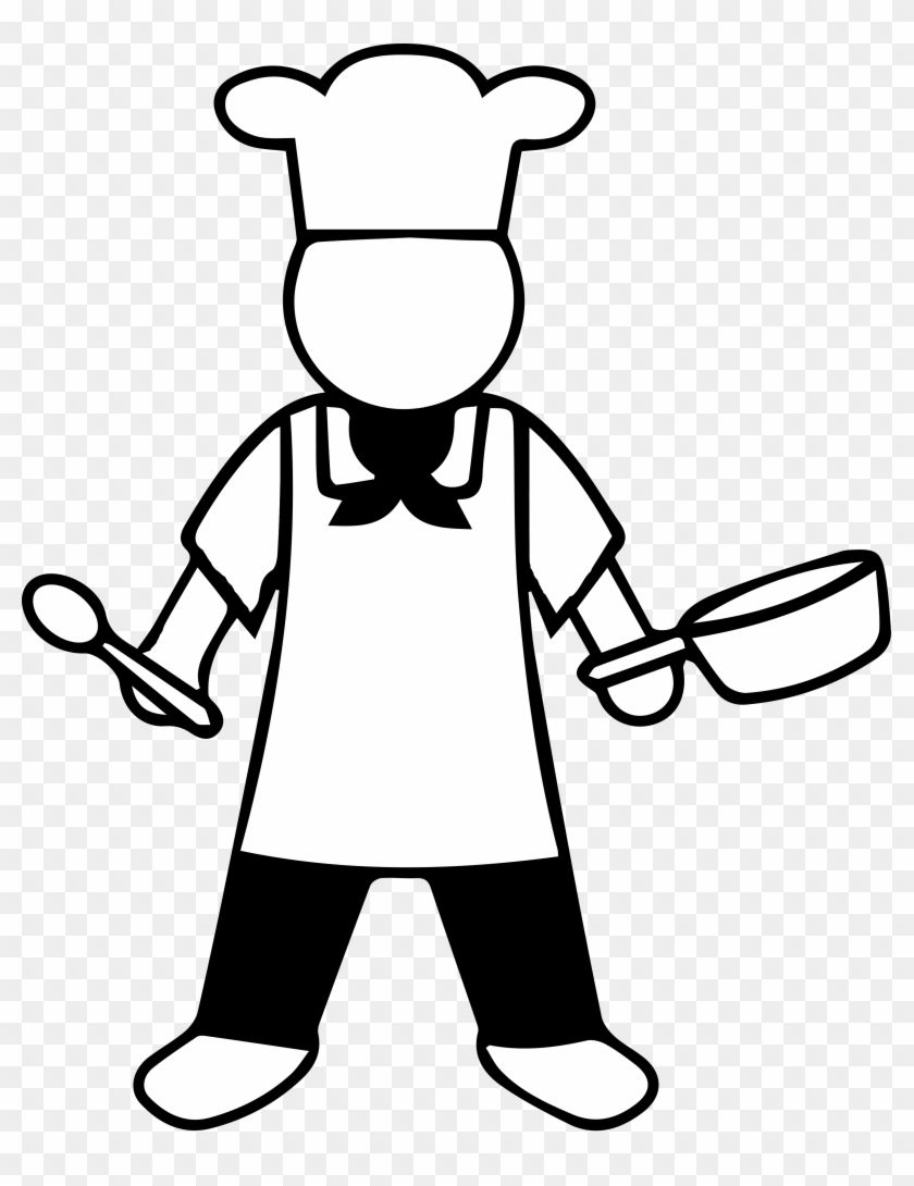 About Welcome To Improv Where We Help - Easy Drawings Of A Chef #1433831