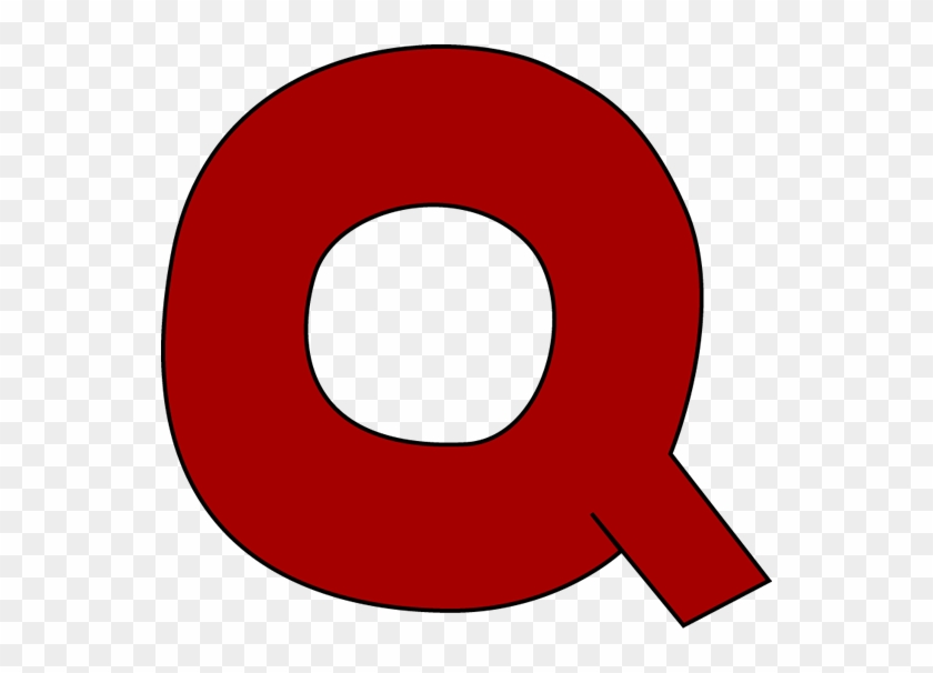 Red Letter Q Things With Letter Q Clipart 550 526 - Letter Q Clipart #222648