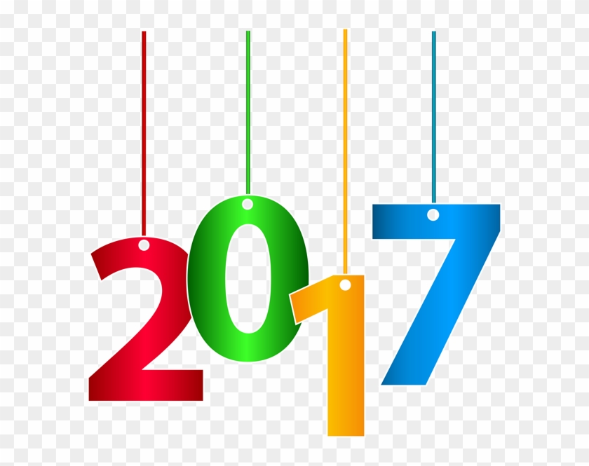 2017 Hanging Transparent Clip Art Png Image - Goodbye 2017 Happy New Year 2018 #222840