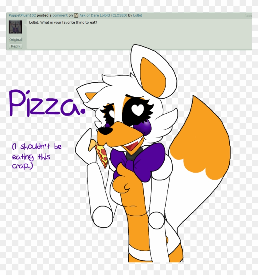 Ask Or Dare Lolbit 029 By Lolbit - Foxy X Lolbit Fanfic #222854