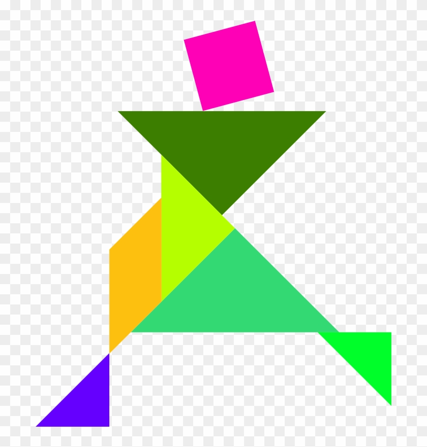 Clipart - Tangram - Tangram #222991