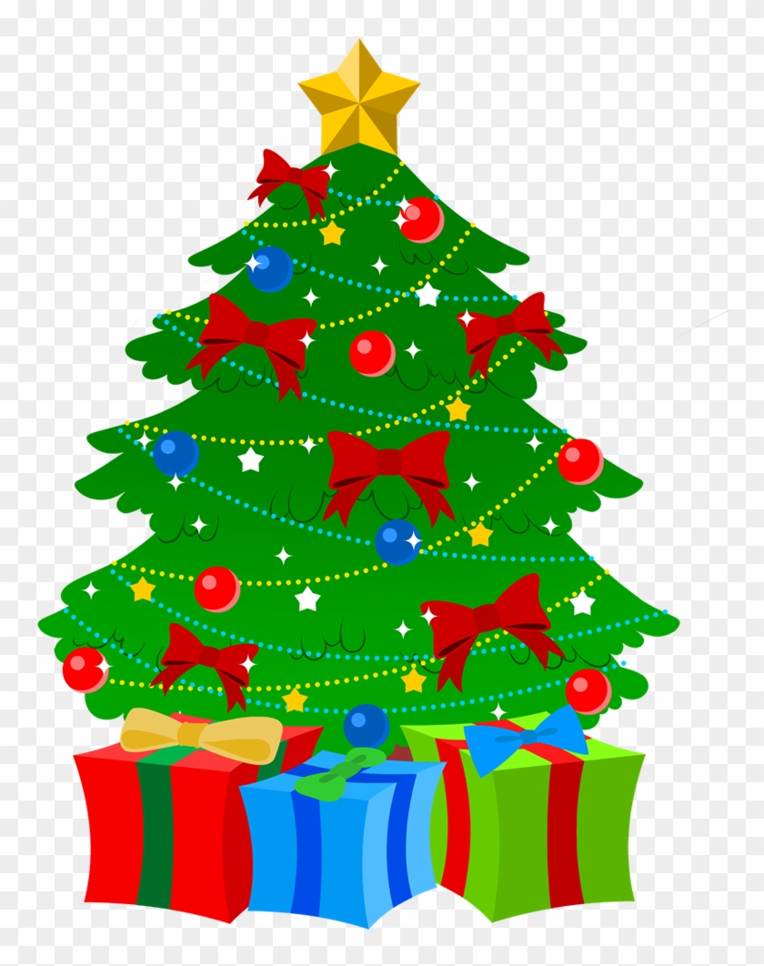 Christmas Arts - Christmas Tree Presents Clip Art #223133