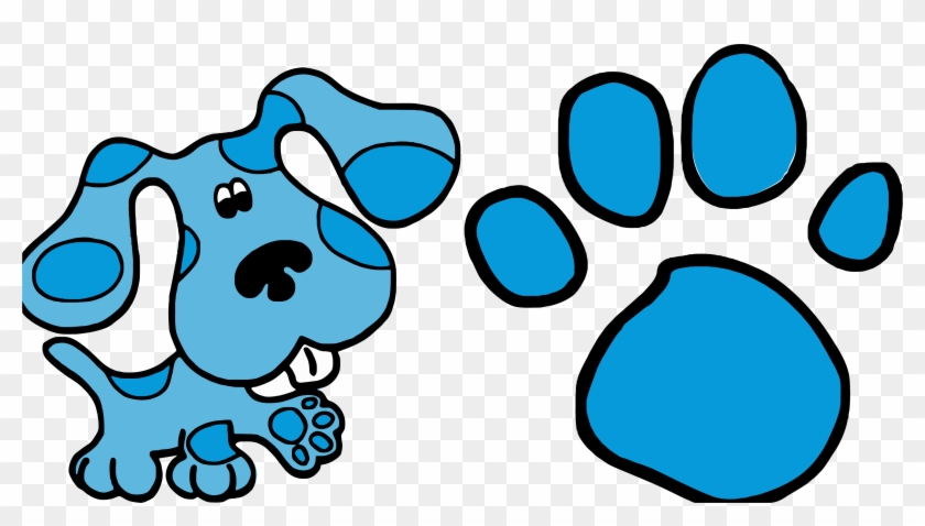 Blue's Clues Clip Art And Footprint Clipart Png - Blues Clues Clipart #223157