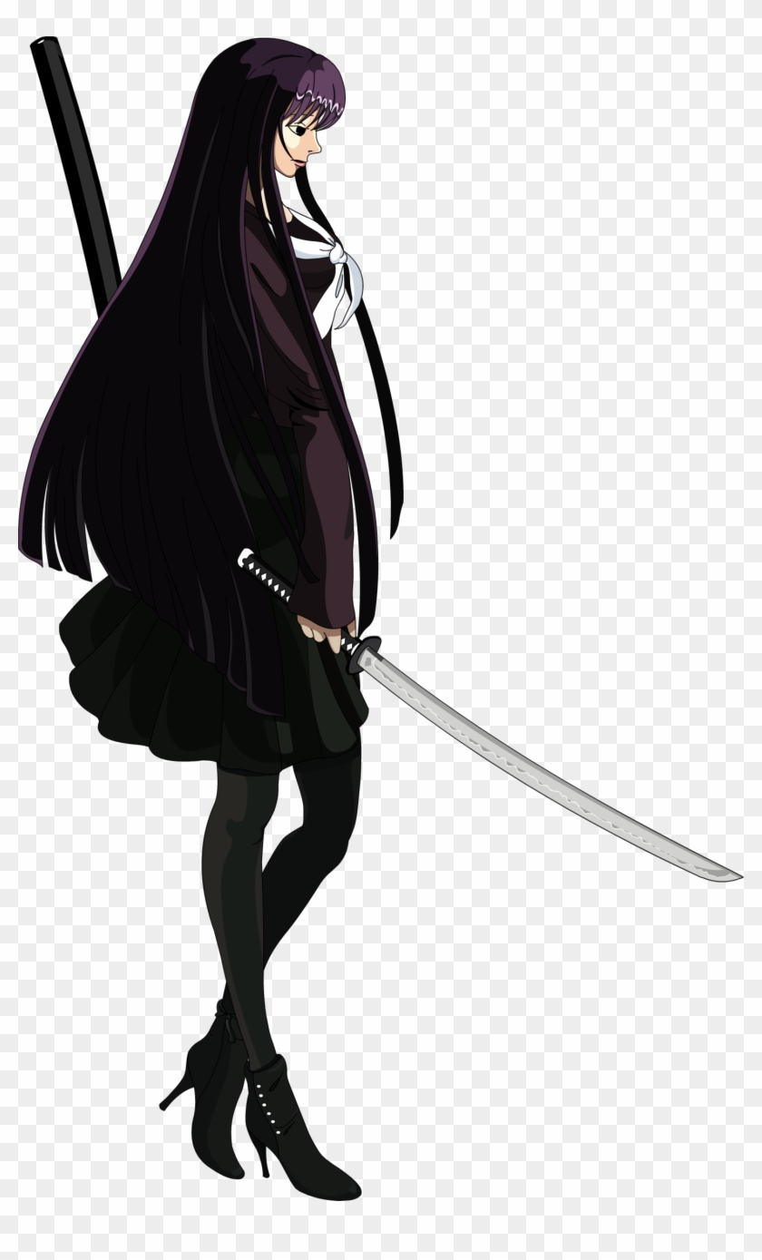 School Girl Silhouette - Anime School Girl Ninja #223198