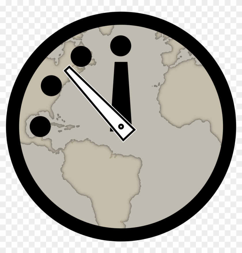 Lock Clip Art Download - Doomsday Clock Clipart #223367