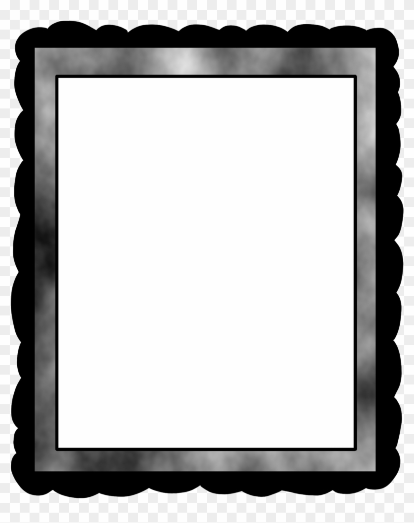 November Border Clip Art Black And White - Picture Frame #223394