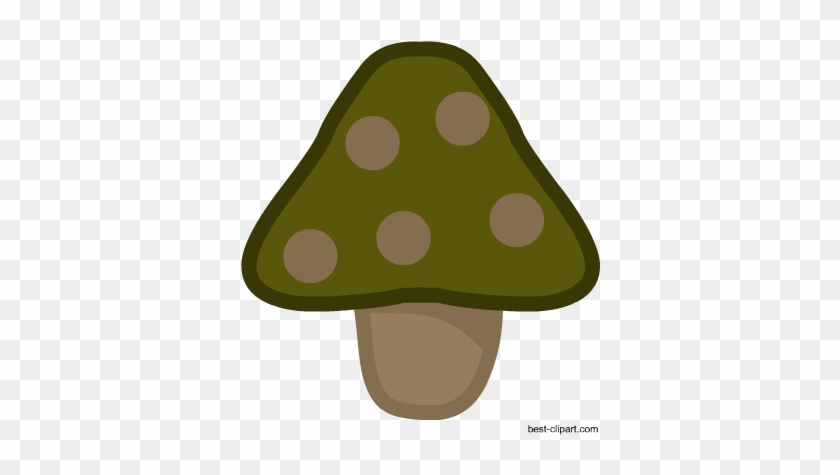 Free Green Mushroom Clip Art - Mushroom #223507