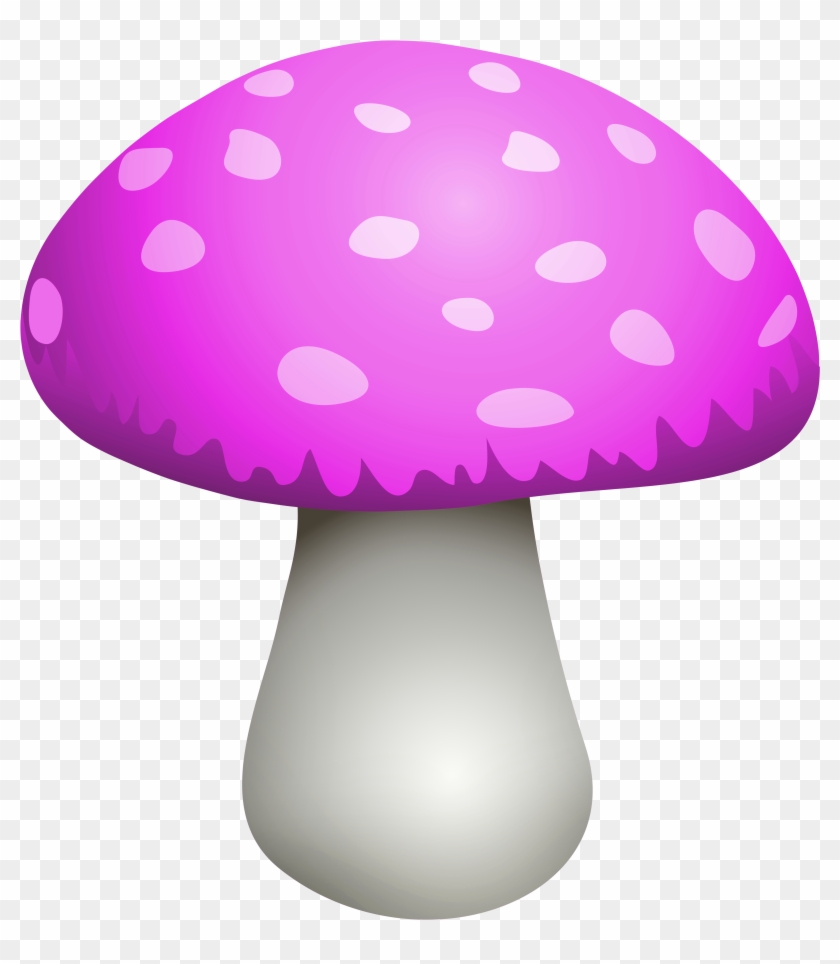 Pink Mushroom Png Clipart - Mushroom Clipart Png #223535