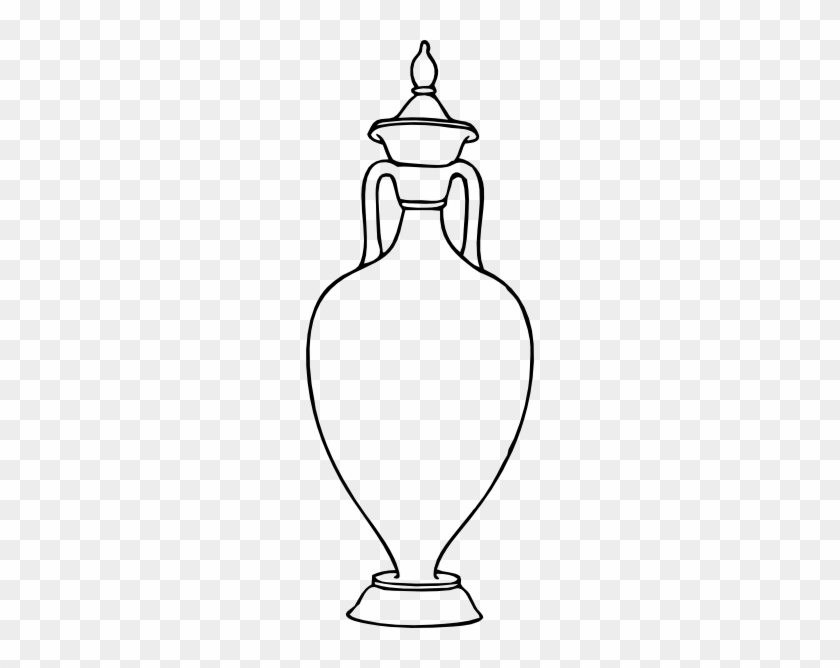 Greek Amphora Clip Art - Greek Vase Template #223550