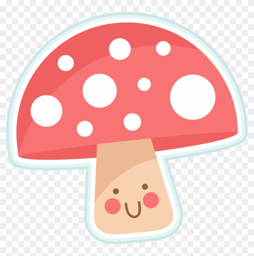 Miss Kate Cuttables - Cute Mushroom Clipart #223552