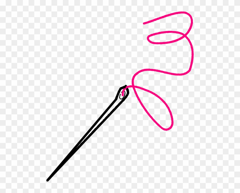 Needle Clip Art At Clker - Sewing Needle Clip Art #223556