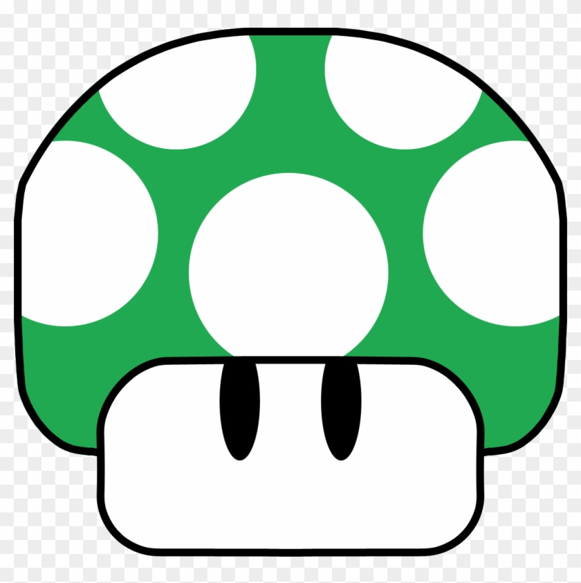 Mushroom Clipart 1 Up - 1 Up Mushroom Png #223579