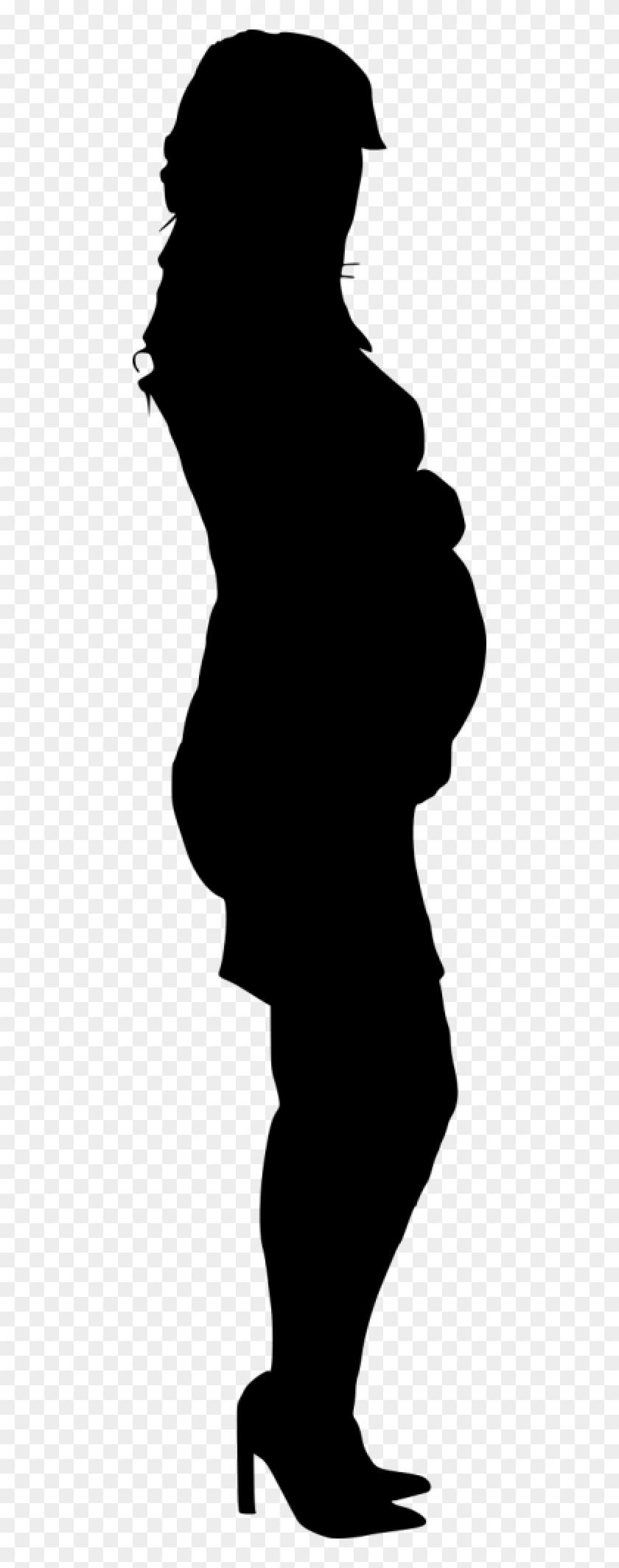 Pregnant Woman Silhouette Png - Pregnant Woman Silhouette Png #223588