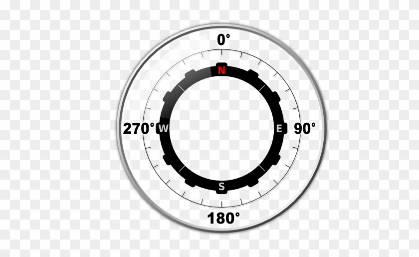 Modern Compass Without Needle Clip Art At Clker - Modern Compass #223599