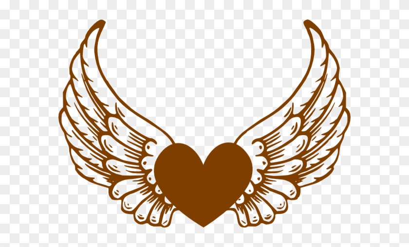 Bronzeheartwings Clip Art - Angel Wings #223609
