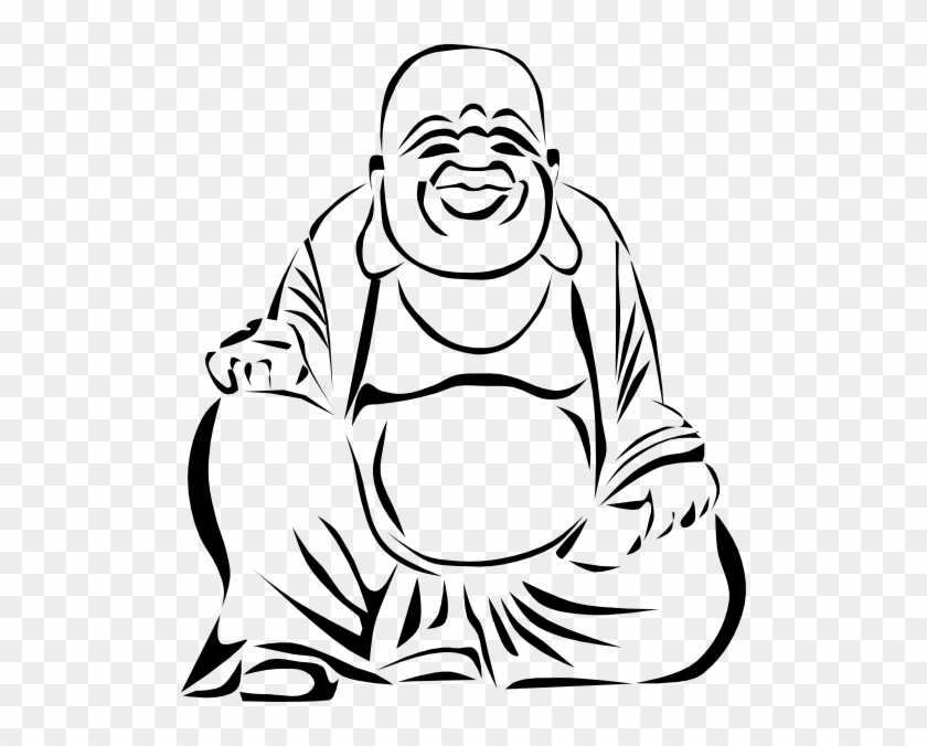 Buddha Clip Art - Buddha Bilder Schwarz Weiss #223614