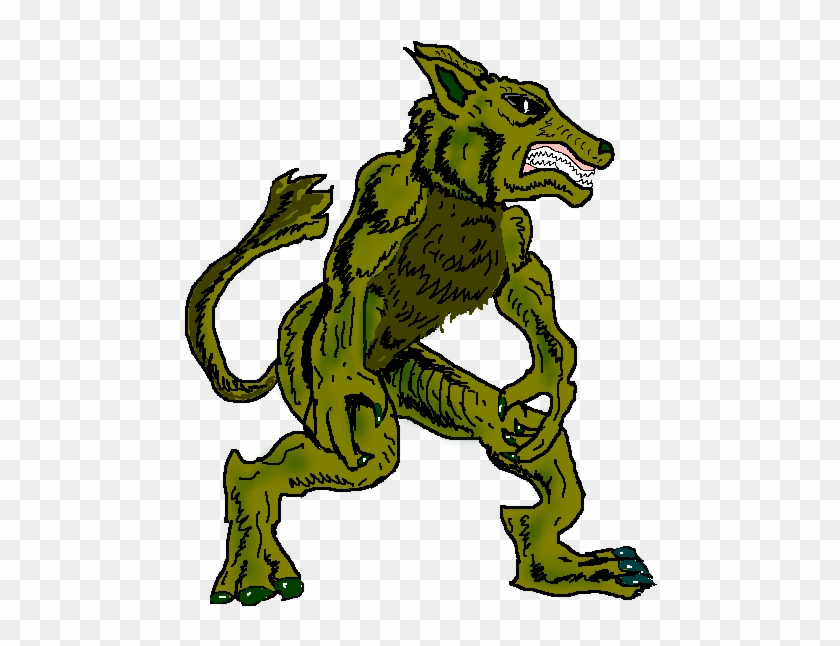 Werewolf Clipart Line Art - Clip Art #223632