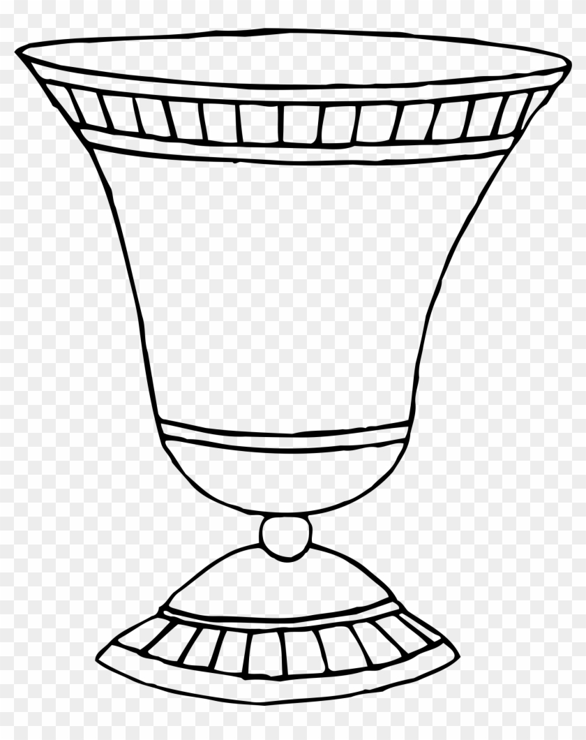 Big Image - Vase Line Drawing #223647