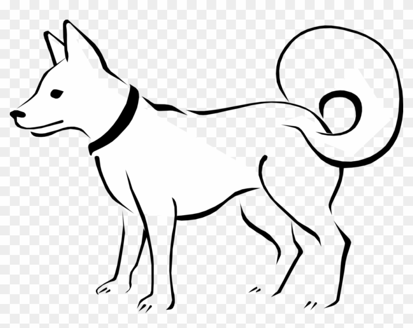 Clip Art Animals Black And White Free Black And White - Dog Black And White #223709