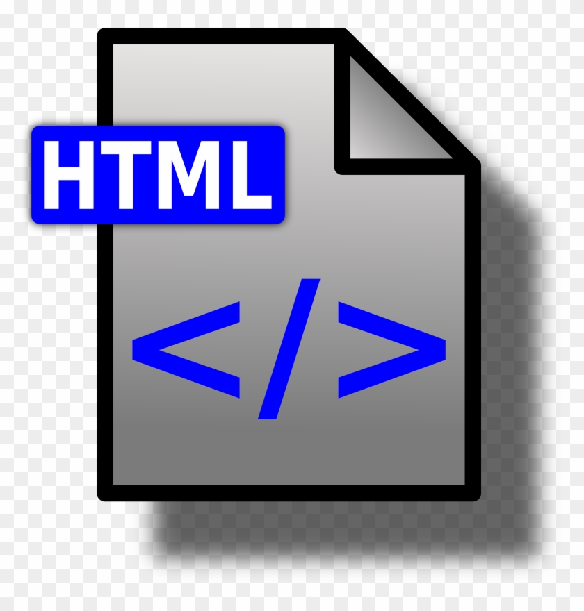 Free Html Logo Free File Icon Html - Html Tags Clip Art #223712