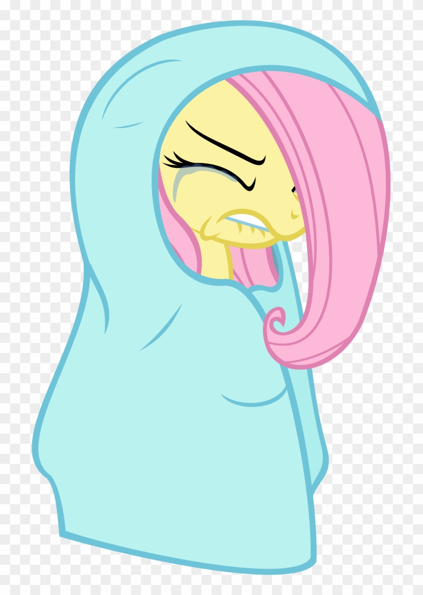 Scared By Zacatron94 On Clipart Library - Mlp Fluttershy Scary #223723