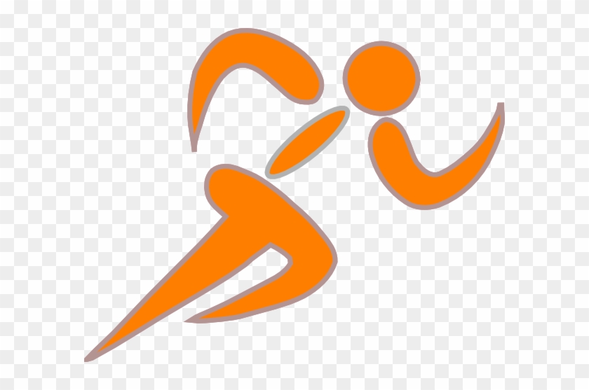 Orange Runners Clip Art - Pe Related #223733
