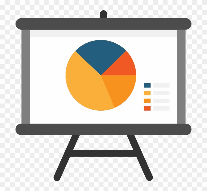 Powerpoint Presentation Flat Icon - Presentation Flat Png #223838