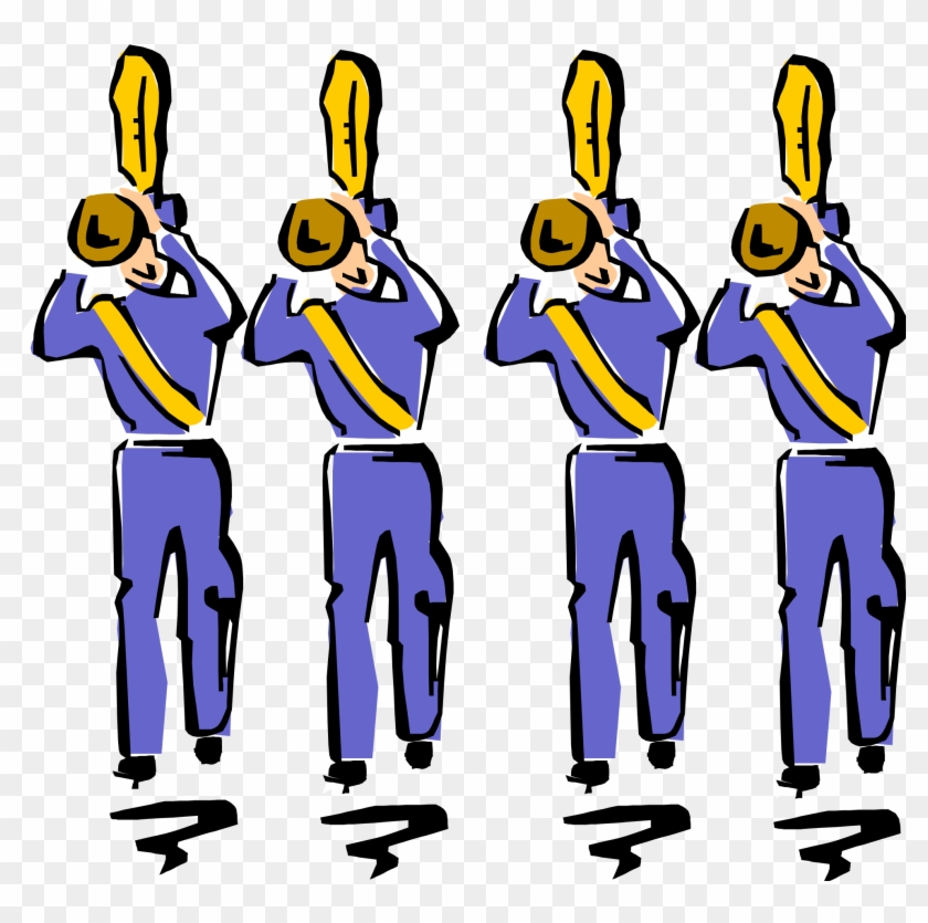 Band Clipart Free Images 3 Clipartandscrap - Transparent Marching Band Clipart #223842