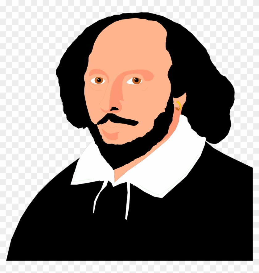 Shakespeare Clipart - Shakespeare - William Shakespeare Clipart #223931