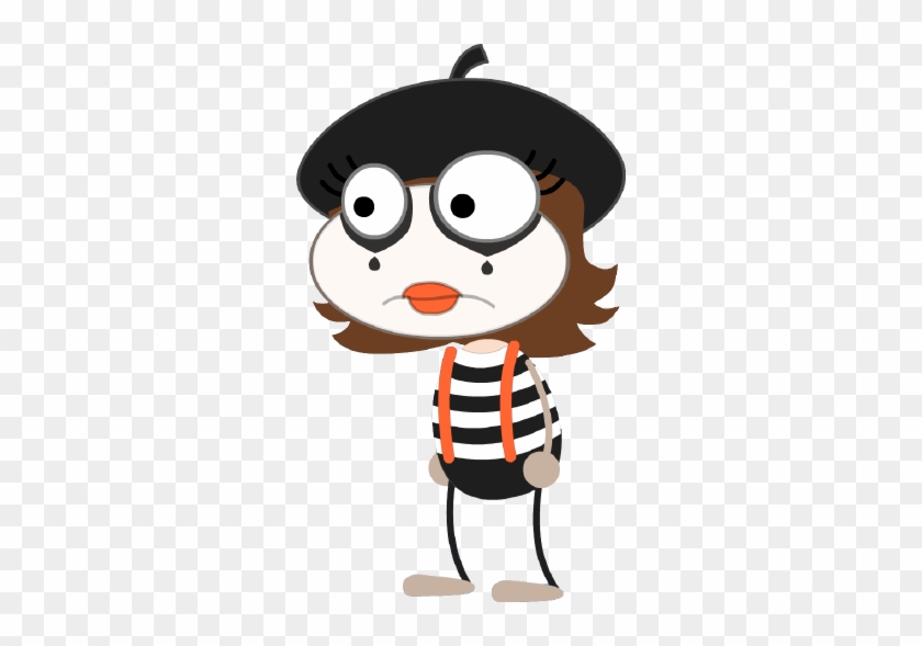 Female Mime - Female Mime Clip Art #223946