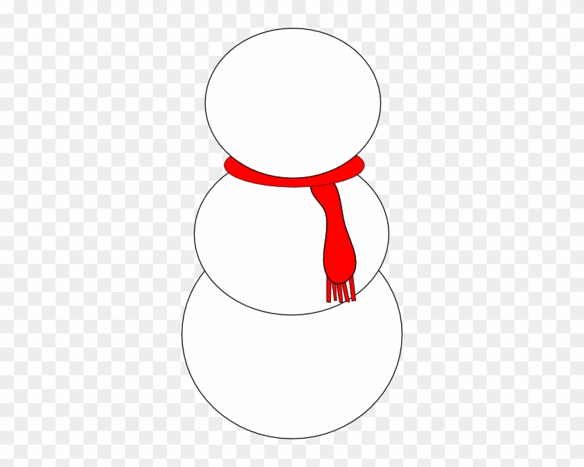 Snowman Face Clip Art - Snowman Clipart Without Face #223970