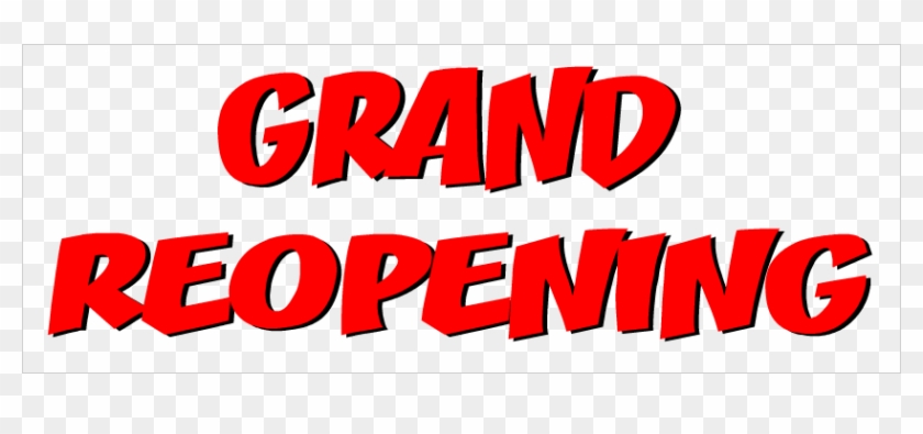 Grand Opening Clip Art Free - Grand Re Opening Banner #223981