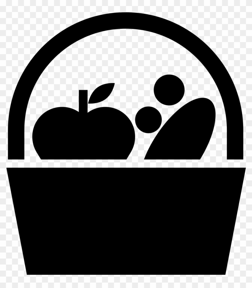 Food Gift Baskets Computer Icons Fruit - Food Basket Icon Png #224030