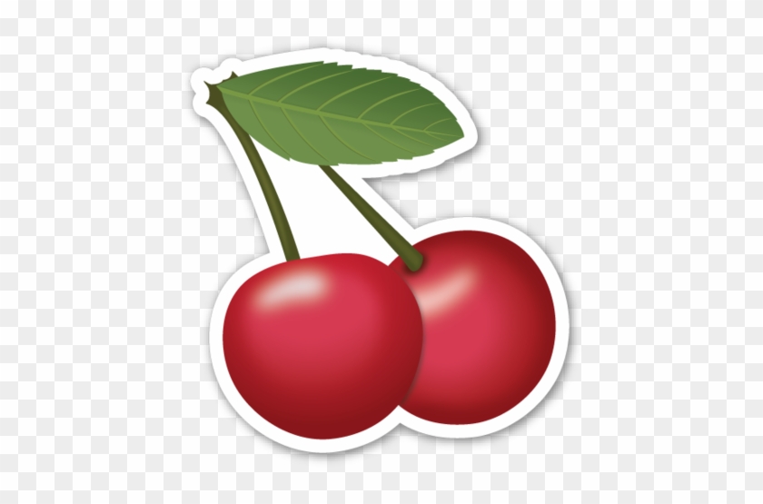Cherries - Emojistickers - Com - Emoji Cherry #224137