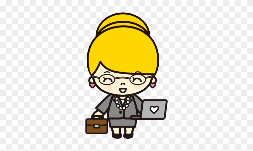 Free Png Clipart-kawaii Working Girl Designed By Thewalkingmombie - Clip Art #224215