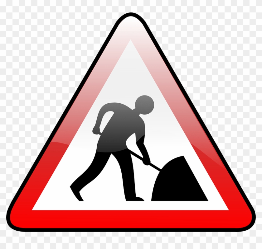 Road Work Clipart - Men At Work Symbol #224292