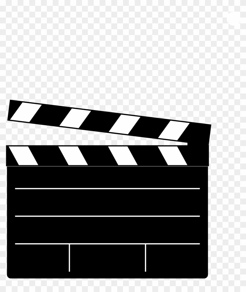 Movie Clapper Clip Art - Clapperboard #224312