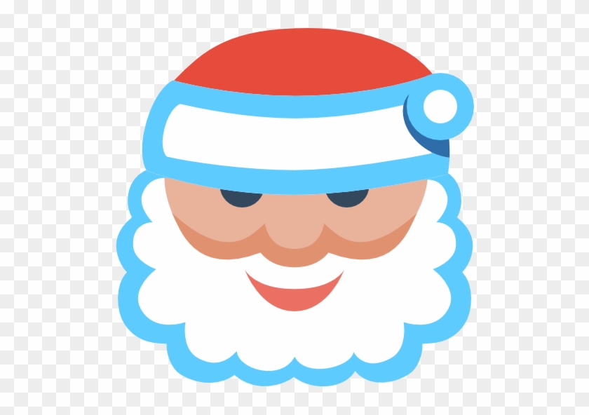 Pin Facial Expressions Clipart - Santa Face Png #224346