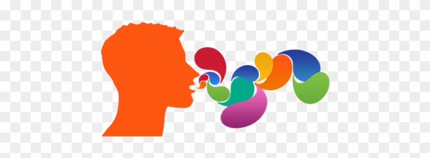 Kommunikation Kopf Sprechblasen Mann Denke - Oratoria Logo #224433