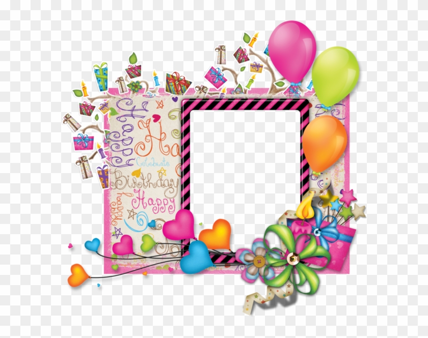 Birthday Background With Frame #224445