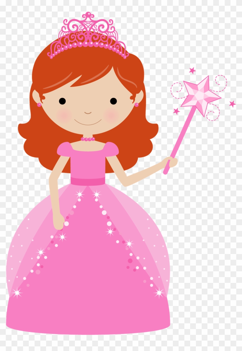 Princesas & Príncipes Etc - Princess With Crown Clipart #224535