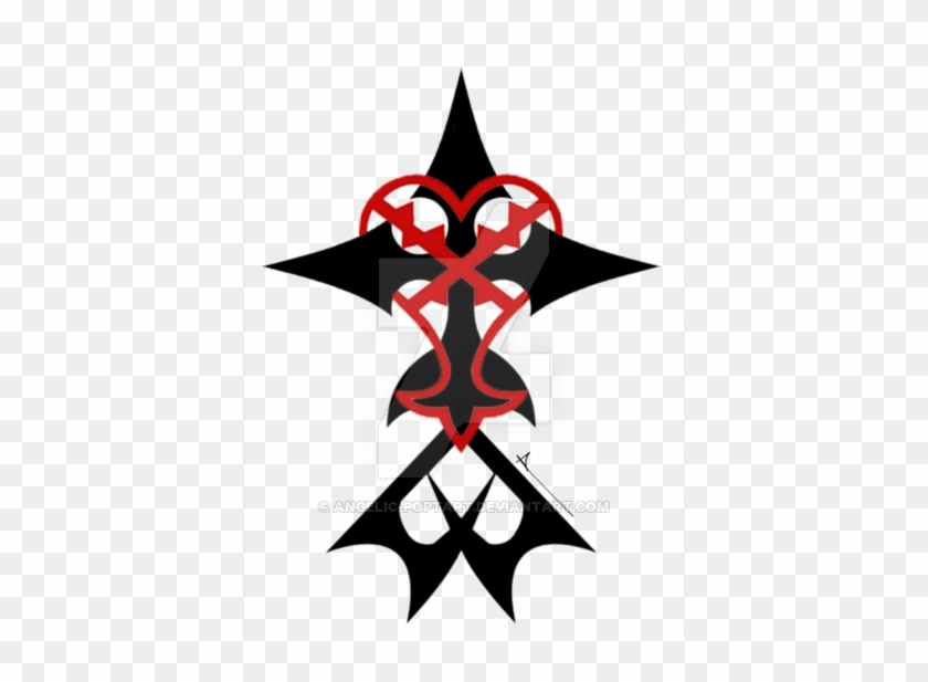 Kingdom Hearts Tattoo Design By Angelic-poptart - Kingdom Hearts Unversed Symbol #224569