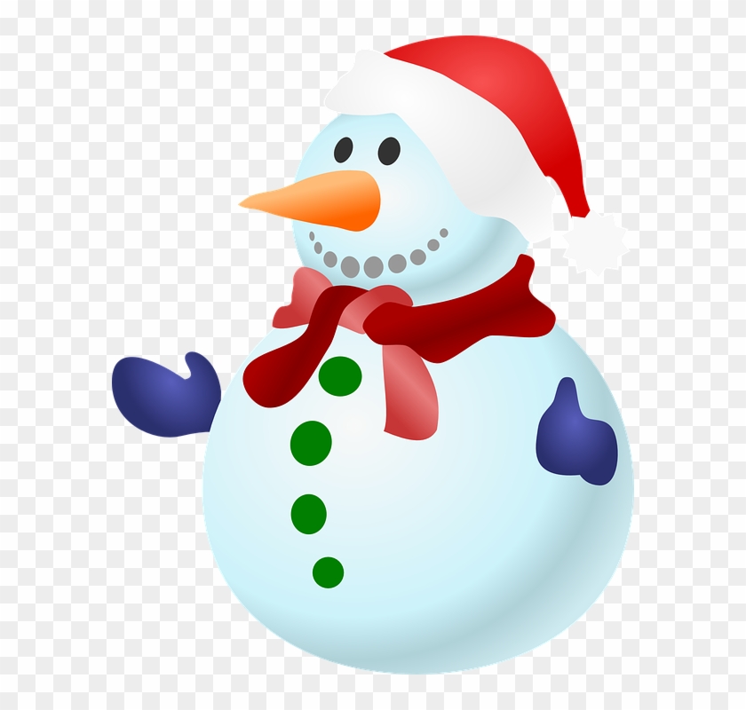 Immagine Gratis Su Pixabay - Christmas Snowman Clip Art #224665