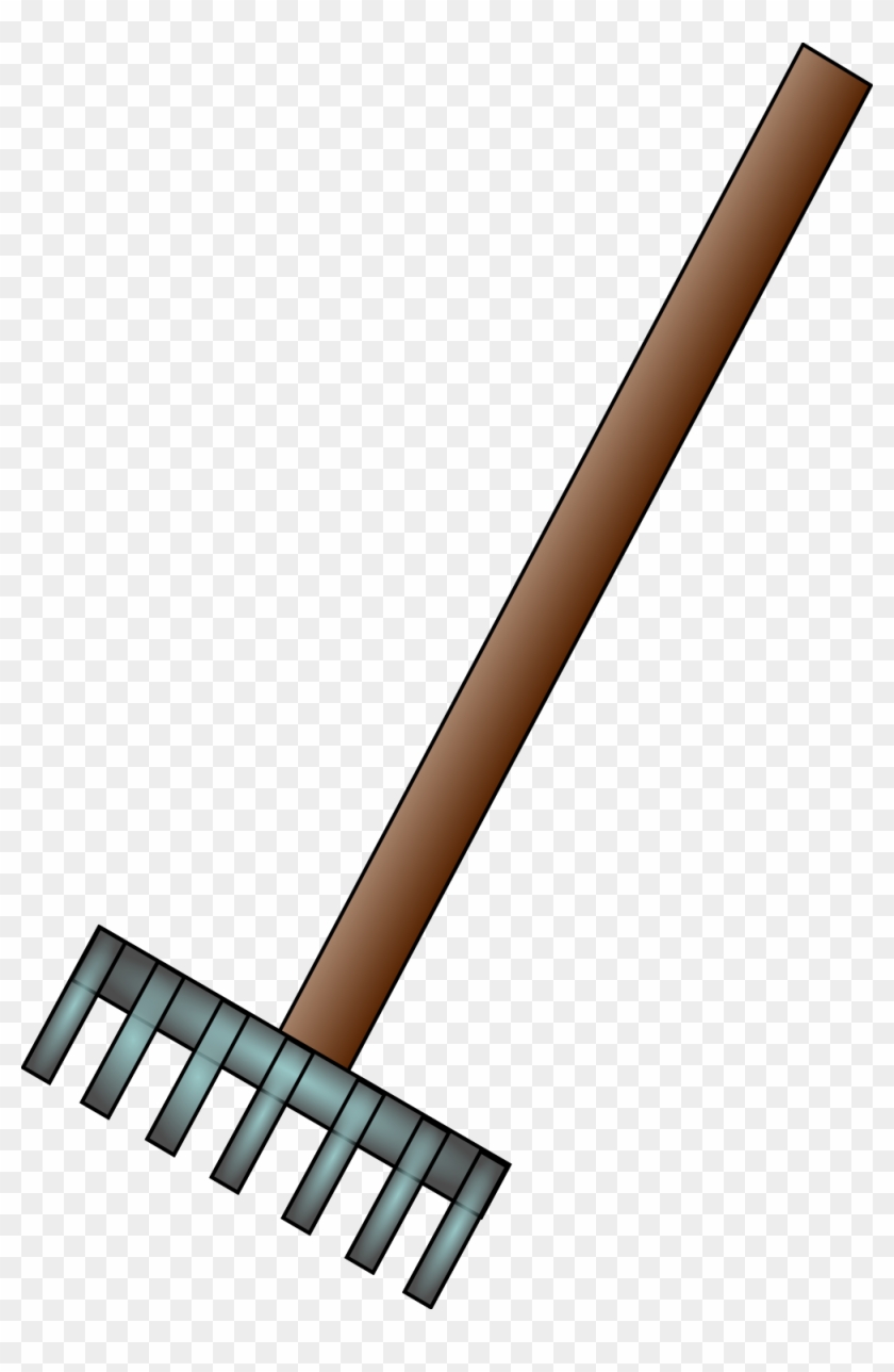 Rake And Leaves Clip Art - Rake Clip Art #224687