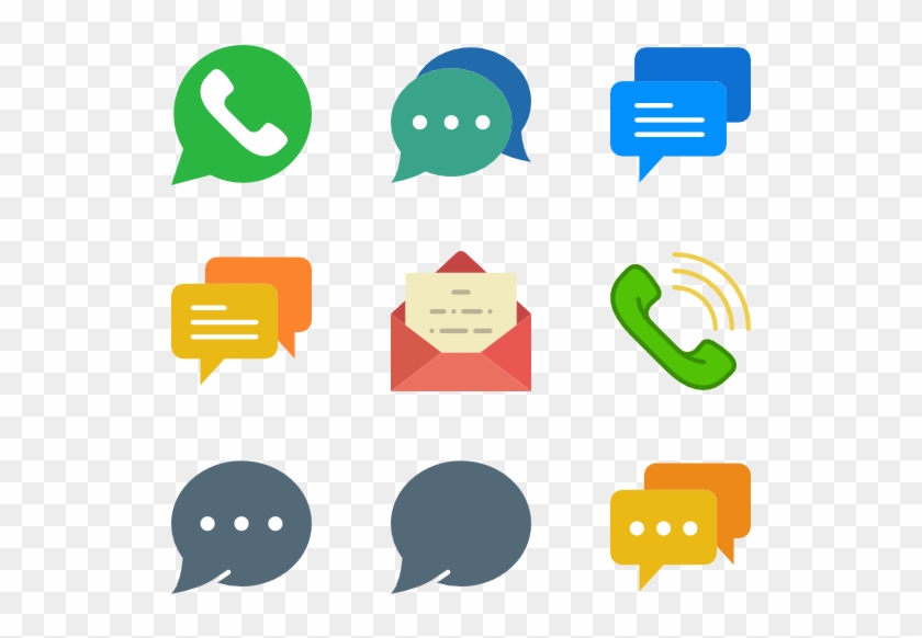 Dialogue Assets - Flat Speech Bubble Icon #224692