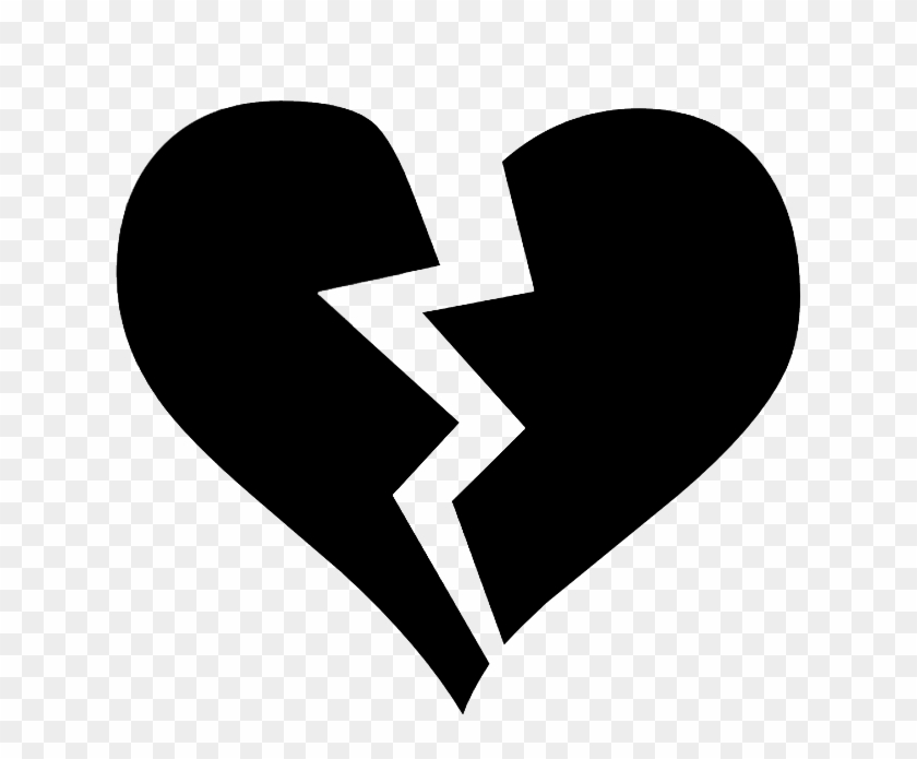 shattered heart clipart free