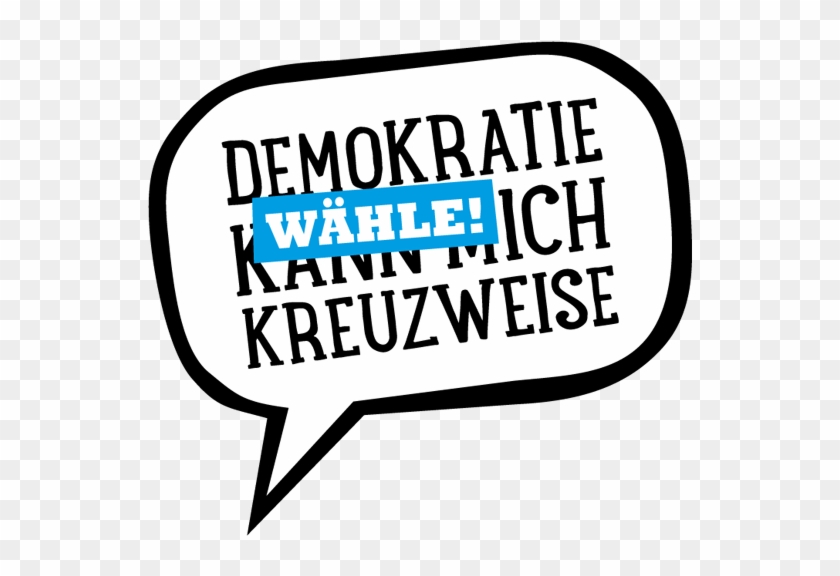 Demokratie Wähle Ich Kreuzweise - Democracy #224901