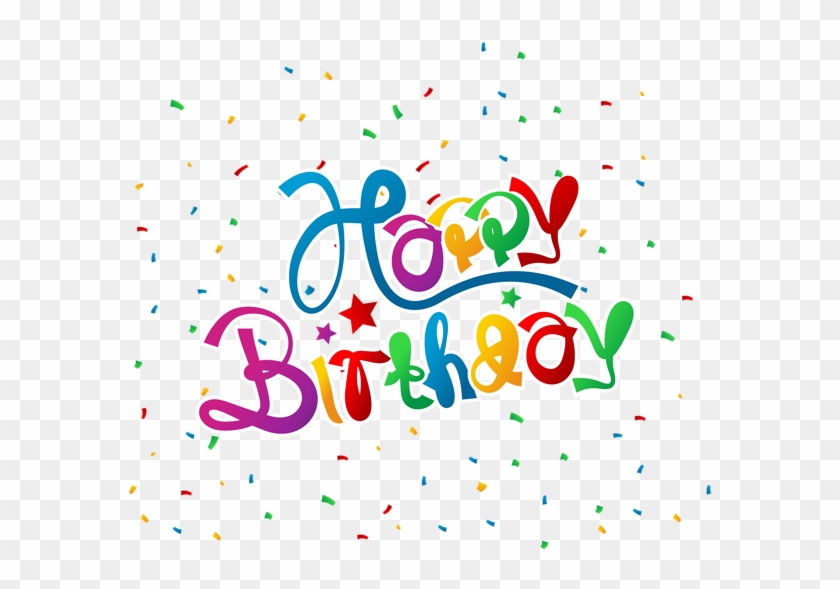 happy birthday with confetti clipart picture gallery happy happy birthday no background