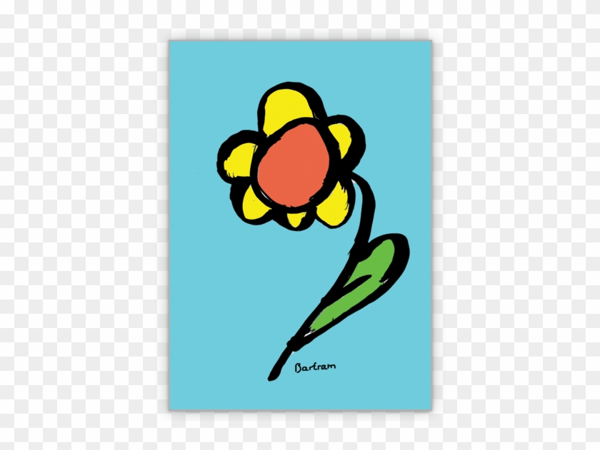 Geburtstags Blumengruß - Illustration #224961