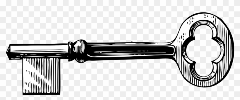 Schlüssel Antik Clipart - Skeleton Key Clip Art #225146